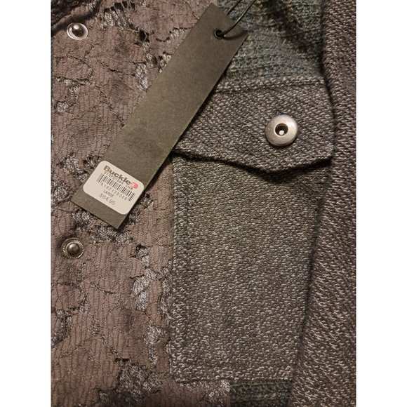 Large lot, Gray NWT Button up BKE Boutiques jacket with pre owned brown long sle - Picture 10 of 16